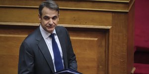 Ο Κυριάκος Μητσοτάκης/ Φωτογραφία: EUROKINISSI- ΓΙΩΡΓΟΣ ΚΟΝΤΑΡΙΝΗΣ