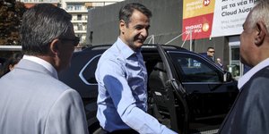 Στη ΔΕΘ ο Κυριάκος Μητσοτάκης (Φωτογραφία: MOTIONTEAM)