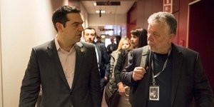 Φωτογραφία: INTIME/ Τσίπρας για Μιχόπουλo:Πάνω στο χώμα το δικό σου σχεδιάζουμε τους κήπους και τις πολιτείες μας