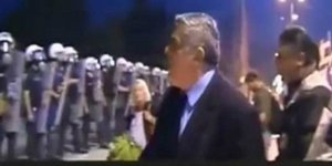 Μιχαλολιάκος σε Ματατζή: Δε σέβεσαι τον εθνικό ύμνο ρε ρεμάλι [βίντεο]