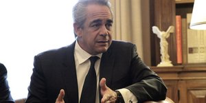 Ο Κωνσταντίνος Μίχαλος (Φωτογραφία: EUROKINISSI/ ΓΙΑΝΝΗΣ ΠΑΝΑΓΟΠΟΥΛΟΣ)