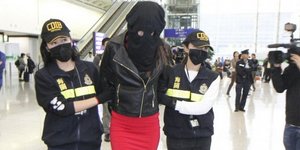 Η Ειρήνη Μελισσαροπούλου που είναι στην φυλακή του Χονγκ Κονγκ/ Φωτογραφία: South China Morning Post)