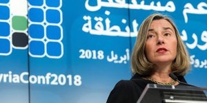 Φεντερίκα Μογκερίνι/Φωτογραφία: AP