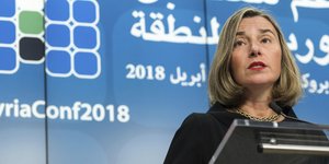 Η Φεντερίκα Μογκερίνι/ Φωτογραφία AP images