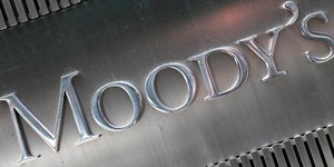 Το λογότυπο του οίκου αξιολόγησης Moody's/Φωτογραφία: ΑΡ
