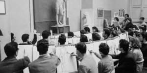 Μεσα στο εργαστήρι του Μόραλη 