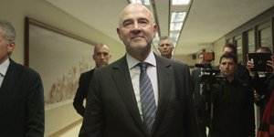 Ο Πιέρ Μοσκοβισί (Φωτογραφία: EUROKINISSI-ΣΤΕΛΙΟΣ ΣΤΕΦΑΝΟΥ)