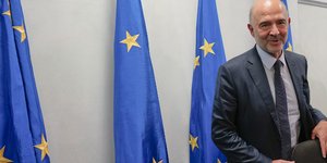 Ο Πιερ Μοσκοβισί/ Φωτογραφία: AP- Andrew Medichini