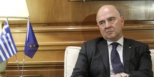 Επίθεση της FAZ στον Πιέρ Μοσκοβισί /Φωτογραφία: Intimenews