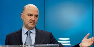 Ο Ευρωπαίος επίτροπος Πιέρ Μοσκοβισί/Φωτογραφία: ΑΡ