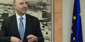 Ο Πιερ Μοσκοβισί (Φωτογραφία: EUROKINISSI/ ΧΡΗΣΤΟΣ ΜΠΟΝΗΣ)