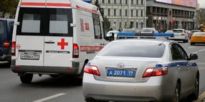 Επιθέση κατά αστυνομικού κοντά στο υπουργείο Εξωτερικών της Ρωσίας(Φωτογραφία αρχείου: AP Photo/Alexander Zemlianichenko)