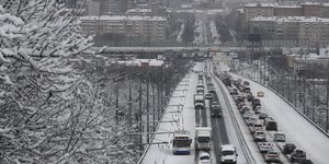Πολικές θερμοκρασίες στη Μόσχα (Φωτογραφία: AP/ Pavel Golovkin)