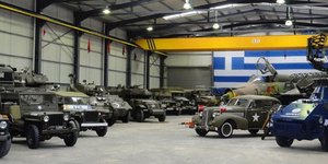 Εισβολή ενόπλων στο Μουσείο όπλων του Πάλλη στο Κορωπί -Άνοιγαν τα κοντέινερ ψάχ