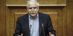 Ο Γιάννης Μπαλάφας (Φωτογραφία: EUROKINISSI/ΓΙΩΡΓΟΣ ΚΟΝΤΑΡΙΝΗΣ)