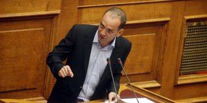 Ο Κώστας Μπάρκας (Φωτο: Eurokinissi)
