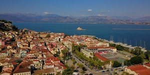 Το Ναύπλιο από ψηλά/ Φωτογραφία: ΑΠΕ-ΜΠΕ- ΜΠΟΥΓΙΩΤΗΣ ΕΥΑΓΓΕΛΟΣ