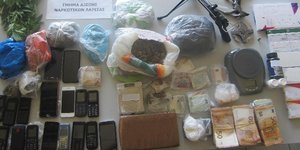 Ναρκωτικά Λάρισα/ Φωτογραφία astynomia.gr