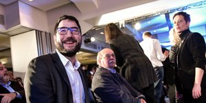 Ο υποψήφιος Δήμαρχος Αθηναίων Νάσος Ηλιόπουλος- φωτογραφία eurokinissi
