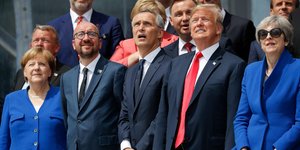 Ηγέτες του ΝΑΤΟ/ Φωτογραφία AP images