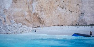 Κατολίσθηση στο Ναυάγιο (Φωτογραφία: EUROKINISSI/ΗΜΕΡΑ ΖΑΚΥΝΘΟΥ)