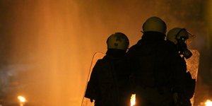 επεισόδια στα Εξάρχεια/Φωτογραφία: IntimeNews