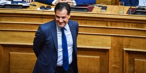 Ο Αδωνις Γεωργιάδης /Φωτογραφία: Εurokinissi