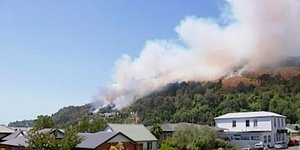 δασική πυρκαγιά στη Νέα Ζηλανδία/Φωτογραφία: AP