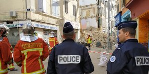 κατάρρευση κτιρίων στη Μασσαλία/Φωτογραφία: Twitter