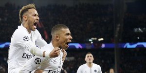 H Παρί Σεν Ζερμέν έτοιμη για μάχη... πρόκρισης /Φωτογραφία: AΡ