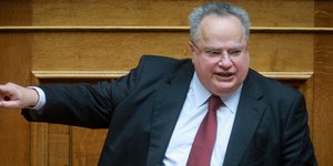 Ο πρώην υπουργός Εξωτερικών Νίκος Κοτζιάς / Φωτογραφία: EUROKINISSI