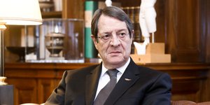 Ο Νίκος Αναστασιάδης/ Φωτογραφία intime