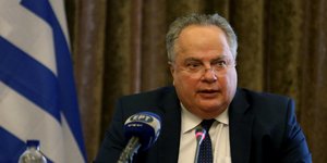 Νίκος Κοτζιάς-Υπουργός Εξωτερικών