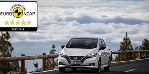 Το νέο Nissan Leaf κατακτά την κορυφαία βαθμολογία των 5 αστέρων στην ασφάλεια