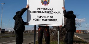 Προ ημερών είχαν ανακοινώσει στα Σκόπια ότι απέτρεψαν επίθεση του ISIS (Φωτογραφία: ΑΡ/Boris Grdanoski)