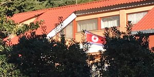 Η πρεσβεία της Β. Κορέας στη Ρώμη (Φωτογραφία: ΑΡ/Gianfranco Stara)