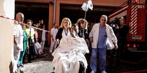Στιγμιότυπο από άσκηση σε ελληνικό νοσοκομείο / Φωτογραφία: EUROKINISSI