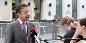 Ο Γερούν Ντάισελμπλουμ/Φωτογραφία: AP