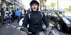 Από πρόσφατη κινητοποίηση «ντελιβεράδων» στην Θεσσαλονίκη / Φωτογραφία: ΠΑΠΑΝΙΚΟΣ ΓΙΑΝΝΗΣ/InTime News