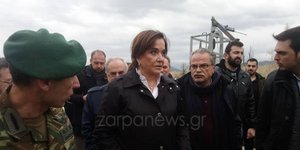 στον Πλατανιά η Ντόρα Μπακογιάννη