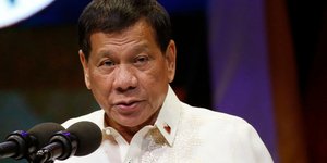 Πυροβολισμοί κοντά στο σπίτι του προέδρου Ντουτέρτε (Φωτογραφία: AP Photo/Bullit Marquez)