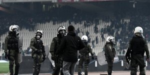 επεισόδια στο ΟΑΚΑ/Φωτογραφία: Eurokinissi
