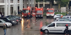 Φωτιά στο ΟΑΚΑ/ Φωτογραφία: ΚΟΕ