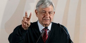 Ο Αντρες Μανουέλ Λόπες Ομπραδόρ (Φωτογραφία: AP Photo/Daniel Ochoa de Olza)