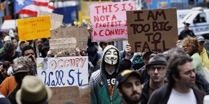 Δυναμικές κινητοποιήσεις από «Occupy Wall Street»