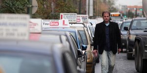 διαμαρτυρία εκπαιδευτών οδήγησης/Φωτογραφία αρχείου: IntimeNews