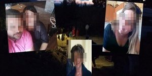 Oι τέσσερις αγνοούμενοι / Φωτογραφία: Facebook/Cretalive
