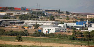 άναρχη βιομηχανική δόμηση στα Οινόφυτα/Φωτογραφία: Eurokinissi