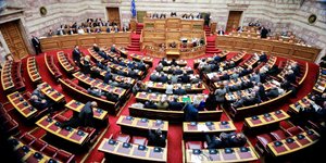 Η Ολομέλεια της Βουλής / Φωτογραφία: EUROKINISSI/ΓΙΩΡΓΟΣ ΚΟΝΤΑΡΙΝΗΣ