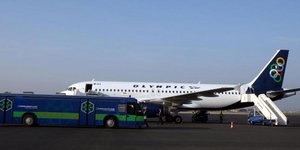 Αεροπλάνο της olympic air- Φωτογραγία: Eurokinissi